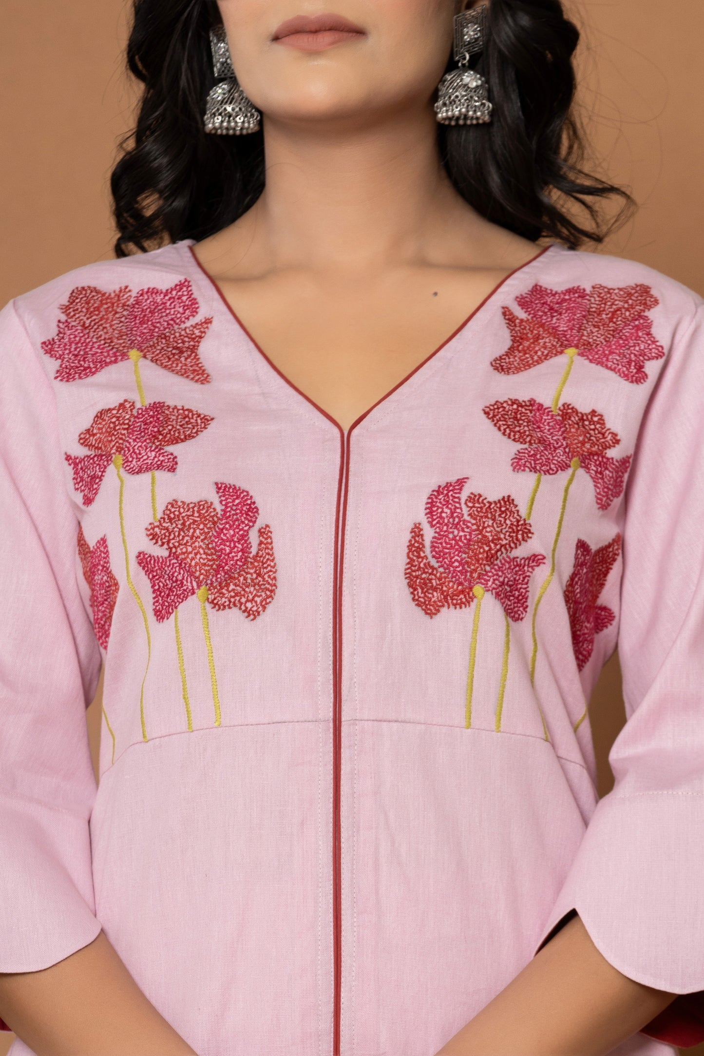 Cherry Blossom Flex Kurta Set - Rouhab