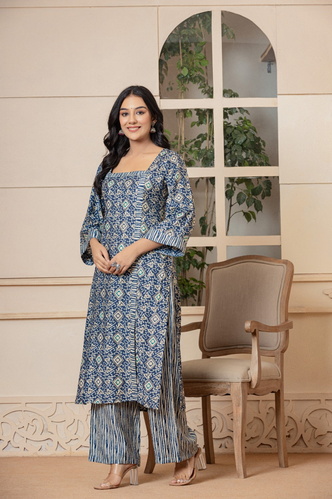 Twilight Muslin Kurta Set - Rouhab