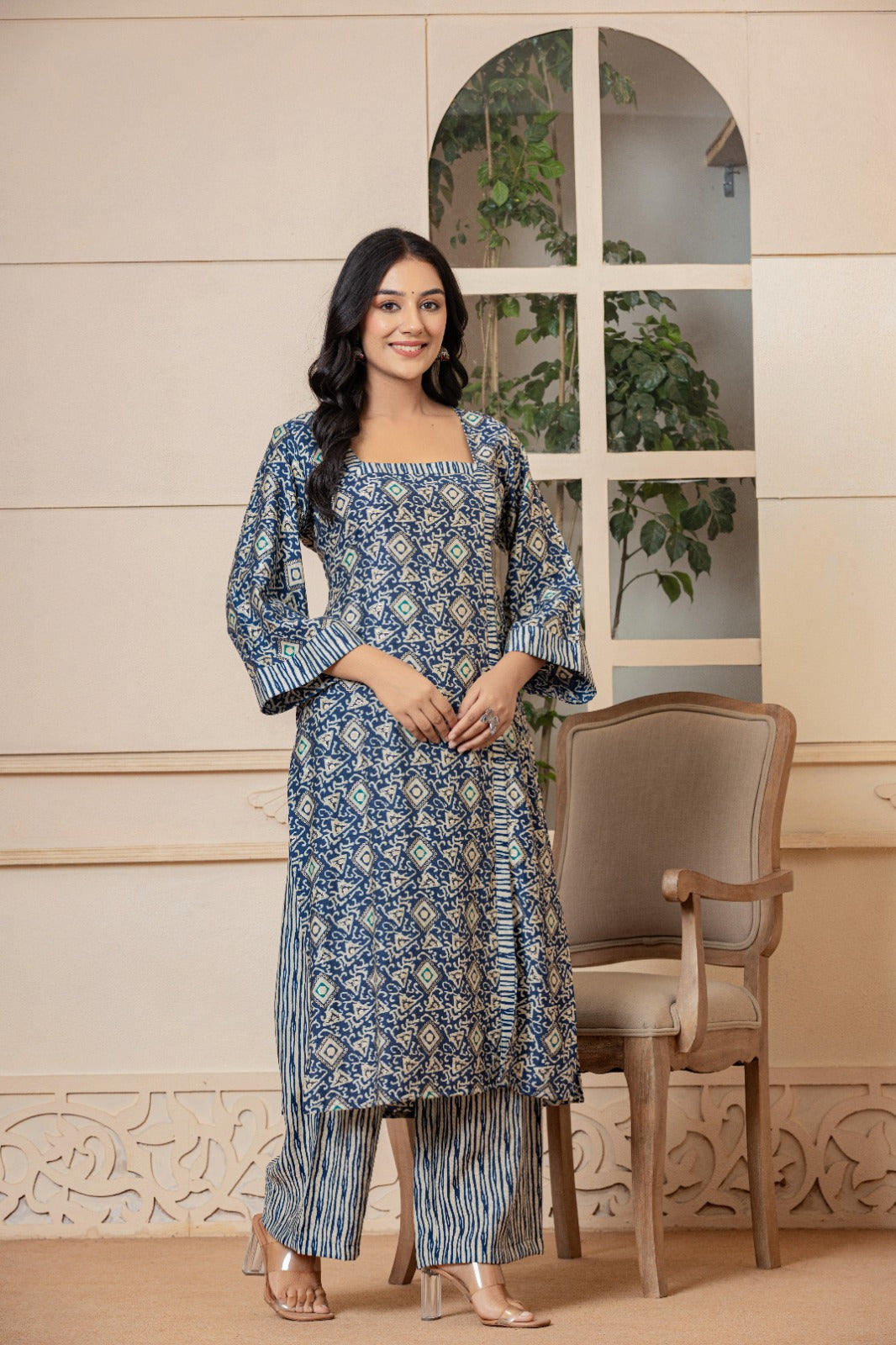 Twilight Muslin Kurta Set - Rouhab